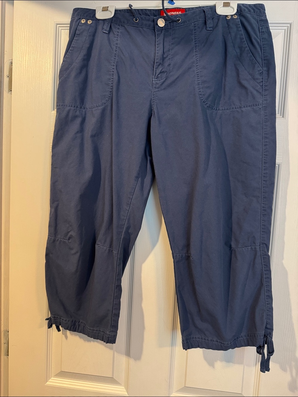 UNIONBAY Slate Blue Cotton short